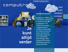 Tablet Screenshot of computron.nl
